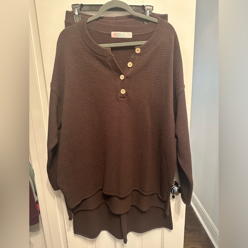 Free People Hailee Sweater Set M - Picture 2 of 7